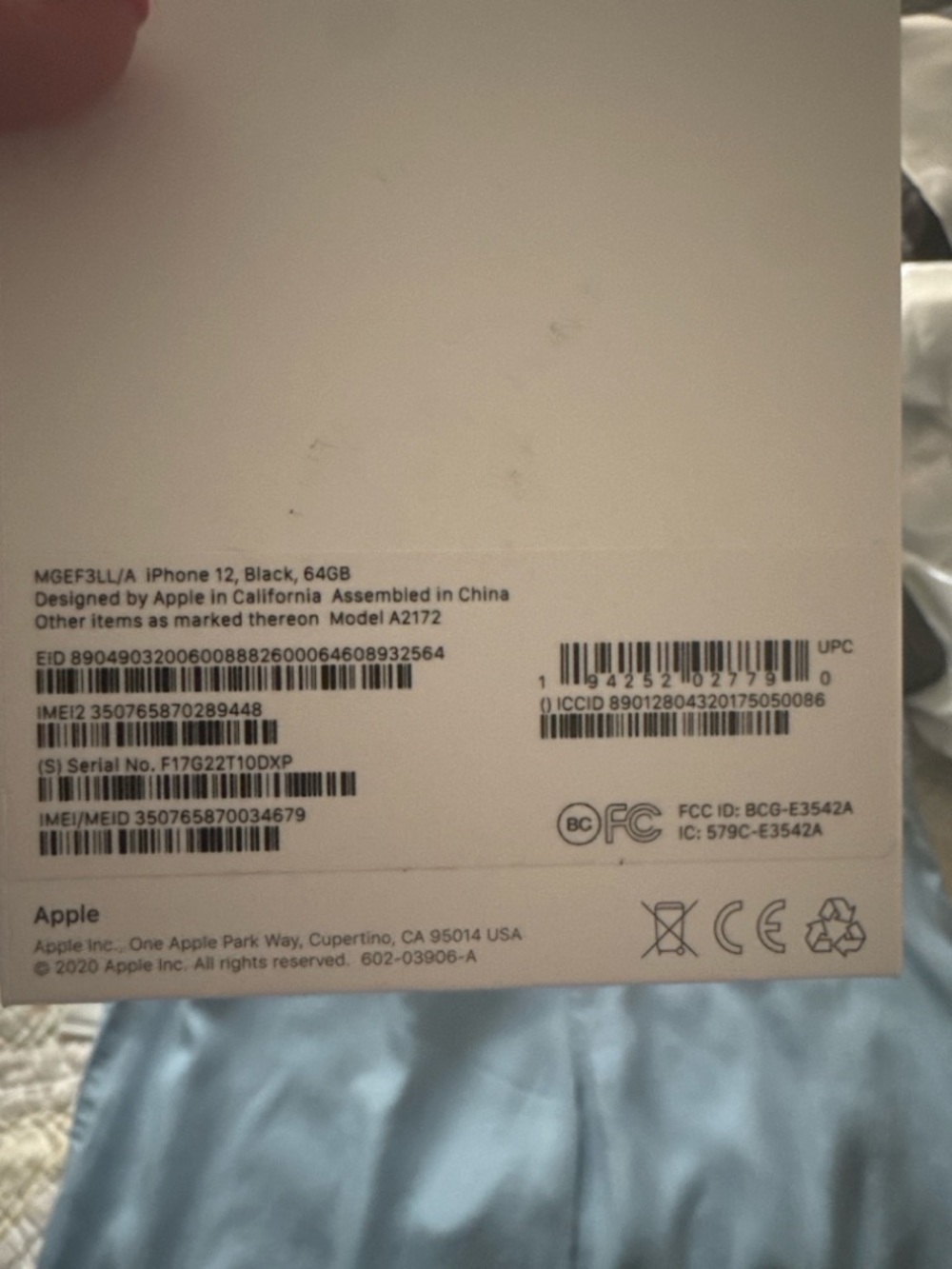iPhone 12 64GB Black – Clean IMEI – No iCloud Lock – Ready to Activate - Picture 3 of 16